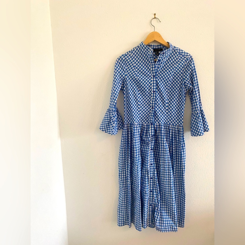 Atmosphere blue check dress.